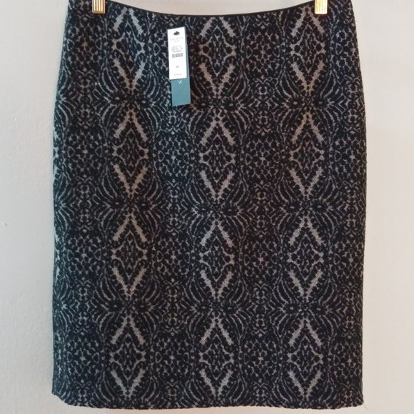 Talbots Dresses & Skirts - Talbot’s Textured Winter Wool Blend Tapestry Skirt